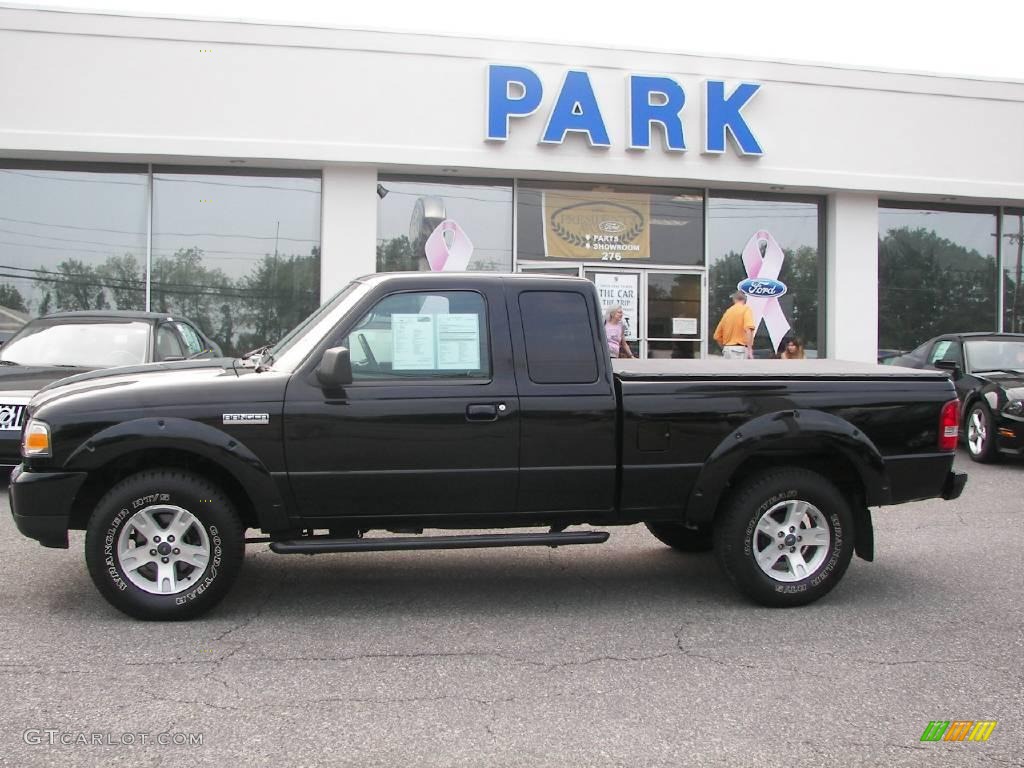 2006 Ranger Sport SuperCab 4x4 - Black / Ebony Black/Grey photo #25