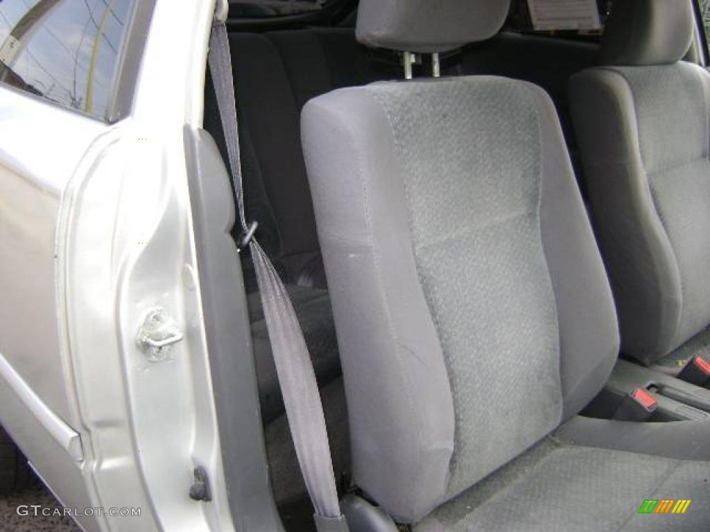 1996 Civic DX Hatchback - Vogue Silver Metallic / Gray photo #10
