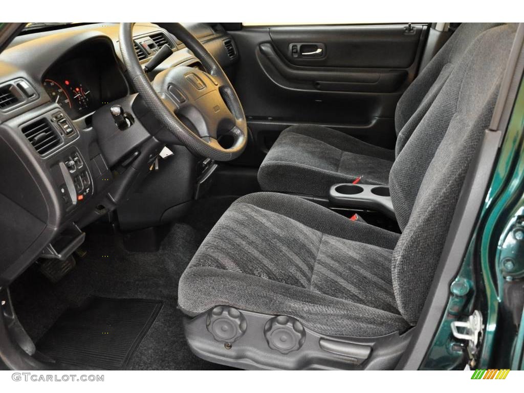 1999 CR-V EX 4WD - Clover Green Pearl / Charcoal photo #10