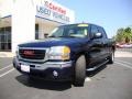 2006 Deep Blue Metallic GMC Sierra 1500 SLT Crew Cab  photo #1