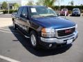 2006 Deep Blue Metallic GMC Sierra 1500 SLT Crew Cab  photo #4
