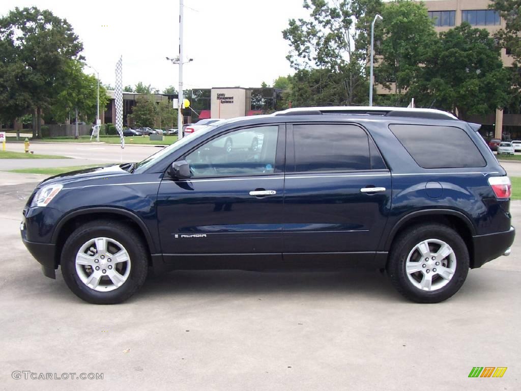 2007 Acadia SLE - Deep Blue Metallic / Ebony photo #2