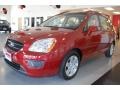 2007 Volcanic Red Kia Rondo LX V6  photo #2