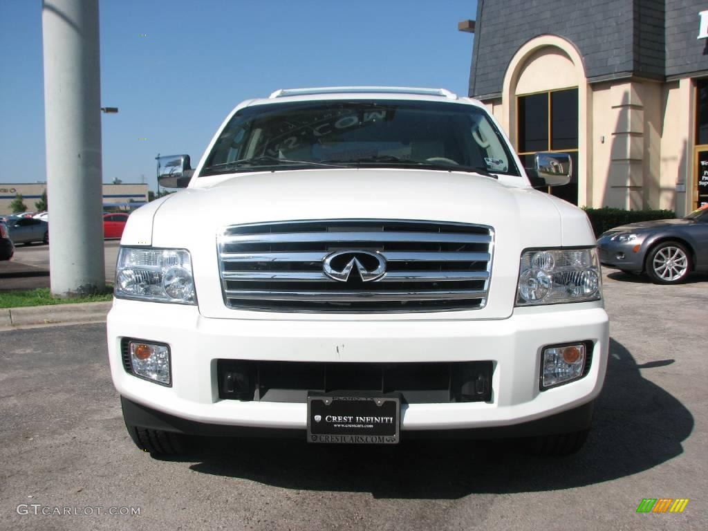 2007 QX 56 - Tuscan Pearl / Willow Beige photo #2