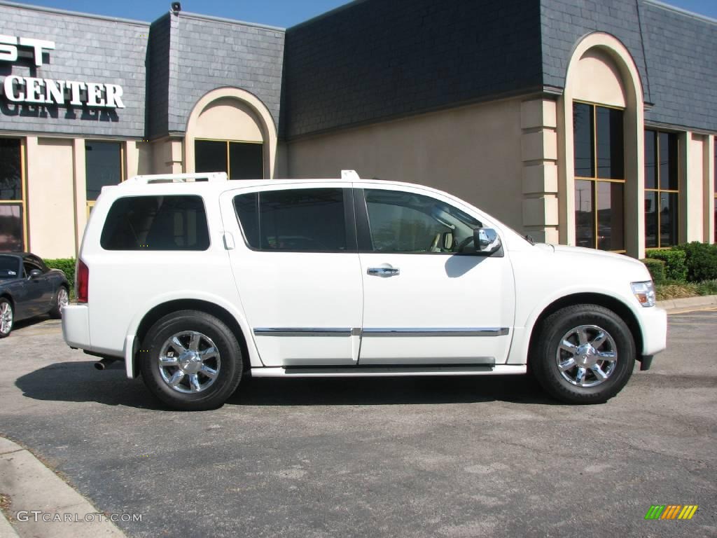 2007 QX 56 - Tuscan Pearl / Willow Beige photo #7