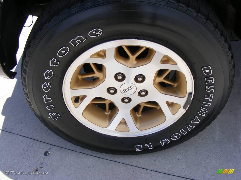 1997 Grand Cherokee Limited 4x4 - Dark Rosewood Pearl / Agate Black photo #12