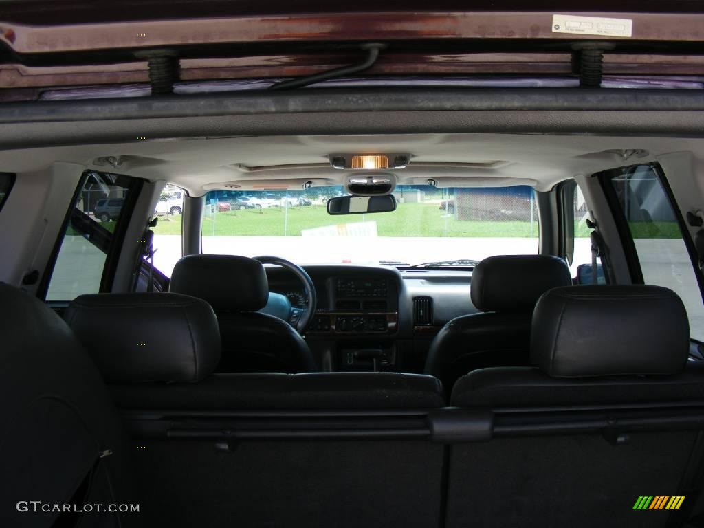 1997 Grand Cherokee Limited 4x4 - Dark Rosewood Pearl / Agate Black photo #25