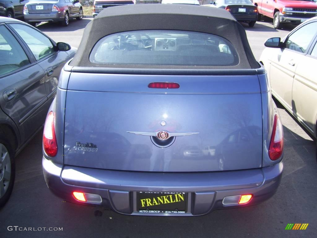 2007 PT Cruiser Convertible - Opal Gray Metallic / Pastel Slate Gray photo #3