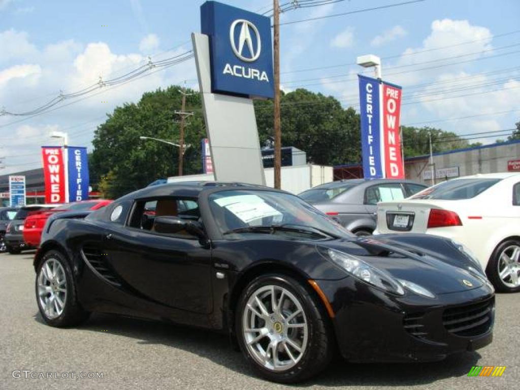 2008 Elise SC Supercharged - Starlight Black / Biscuit photo #1