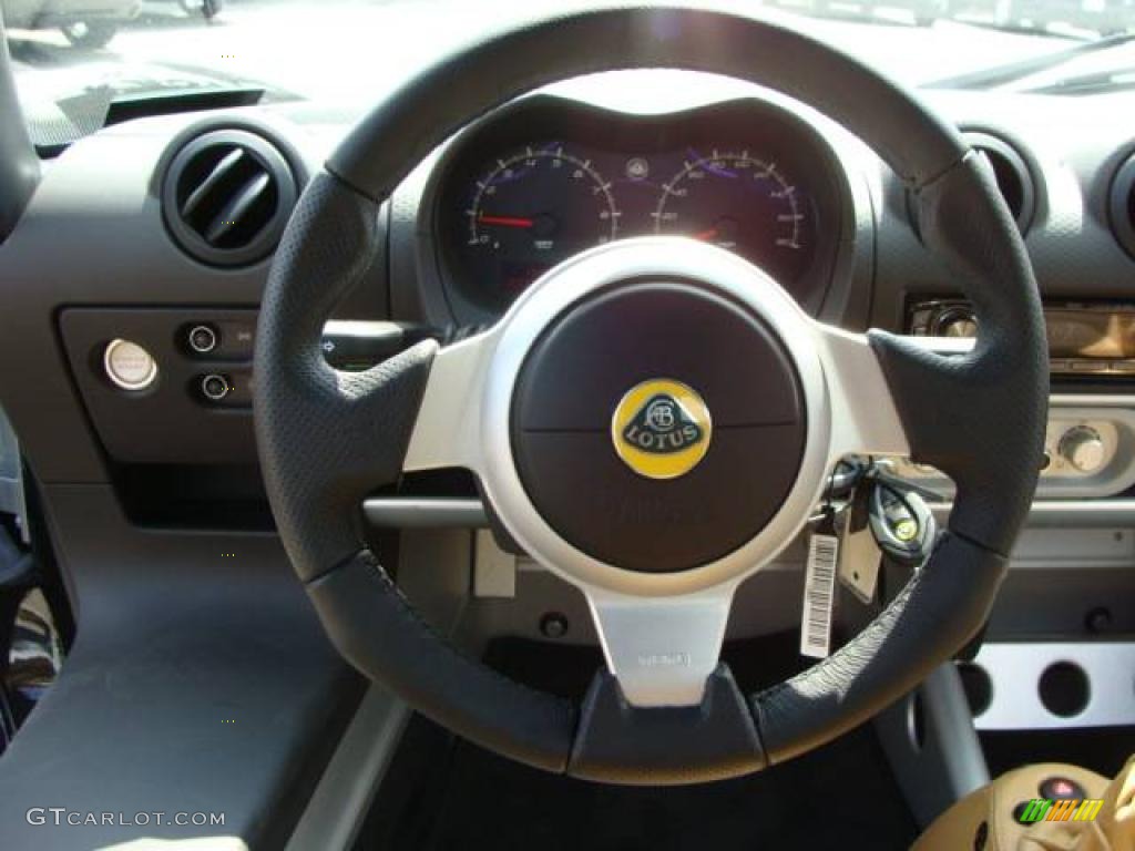 2008 Lotus Elise SC Supercharged Biscuit Steering Wheel Photo #16418496