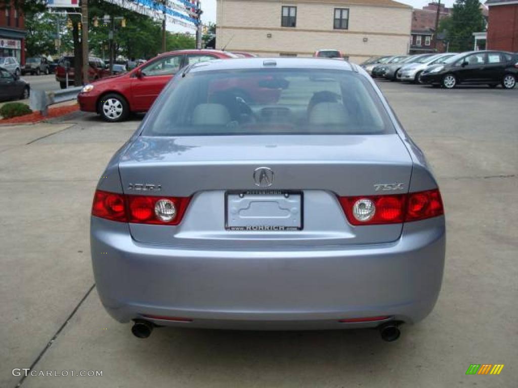 2005 TSX Sedan - Meteor Silver Metallic / Quartz photo #3