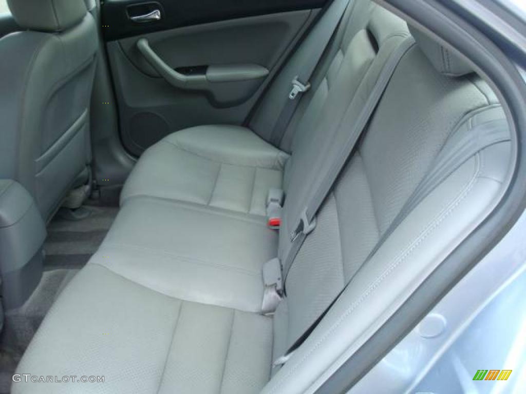 2005 TSX Sedan - Meteor Silver Metallic / Quartz photo #11