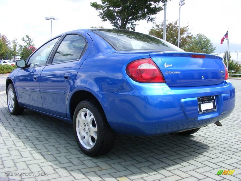 2005 Neon SXT - Electric Blue Pearlcoat / Dark Slate Gray photo #3