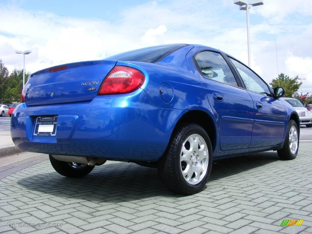 2005 Neon SXT - Electric Blue Pearlcoat / Dark Slate Gray photo #5