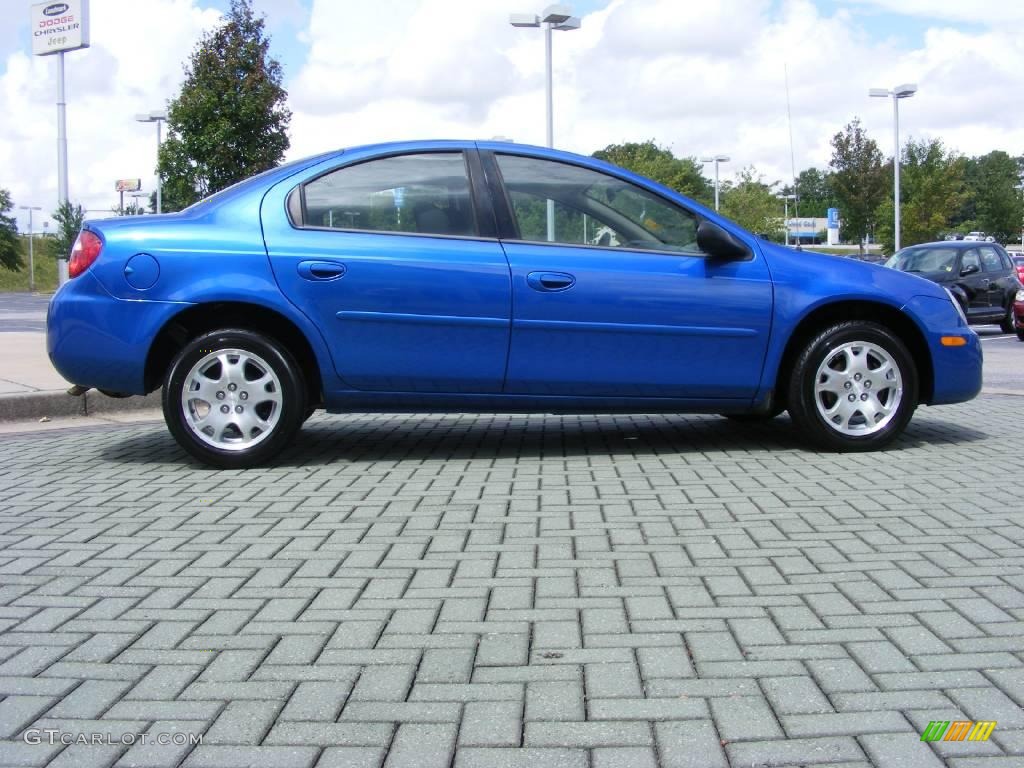 2005 Neon SXT - Electric Blue Pearlcoat / Dark Slate Gray photo #6