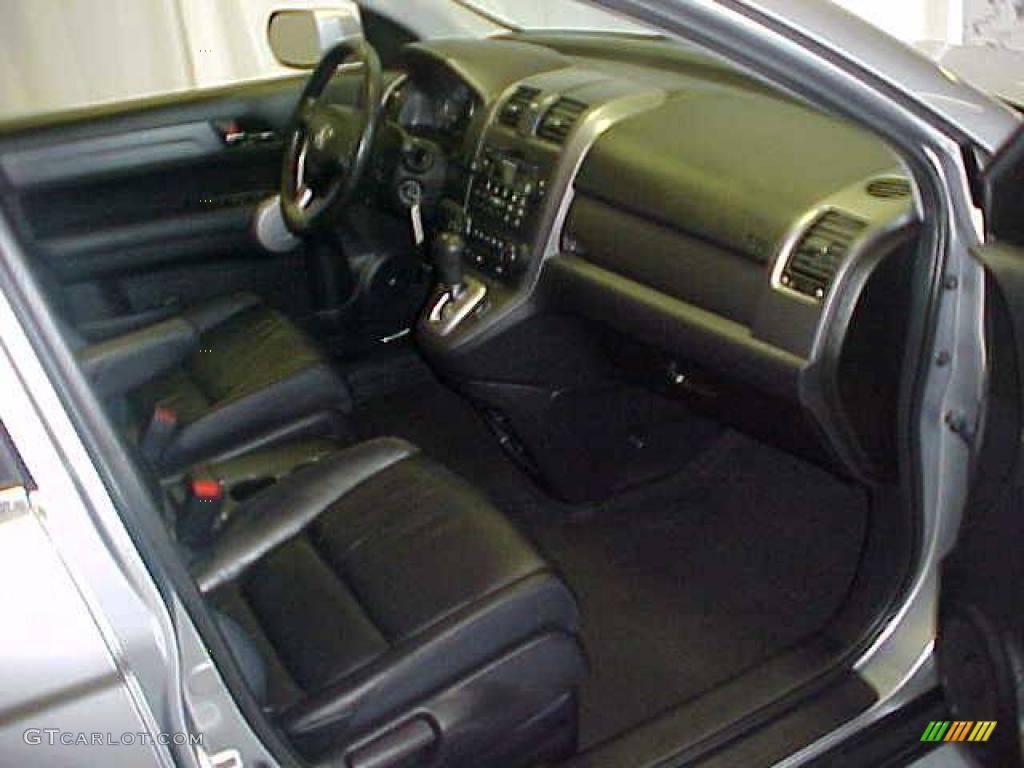 2007 CR-V EX-L 4WD - Whistler Silver Metallic / Black photo #13