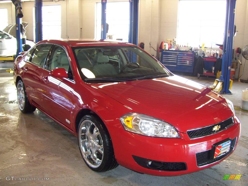 2008 Precision Red Chevrolet Impala Ss 1621961 Gtcarlot