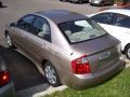 2005 Sand Beige Kia Spectra LX Sedan  photo #2