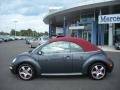2005 Platinum Grey Metallic Volkswagen New Beetle Dark Flint Edition Convertible  photo #2