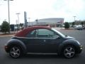 2005 Platinum Grey Metallic Volkswagen New Beetle Dark Flint Edition Convertible  photo #6