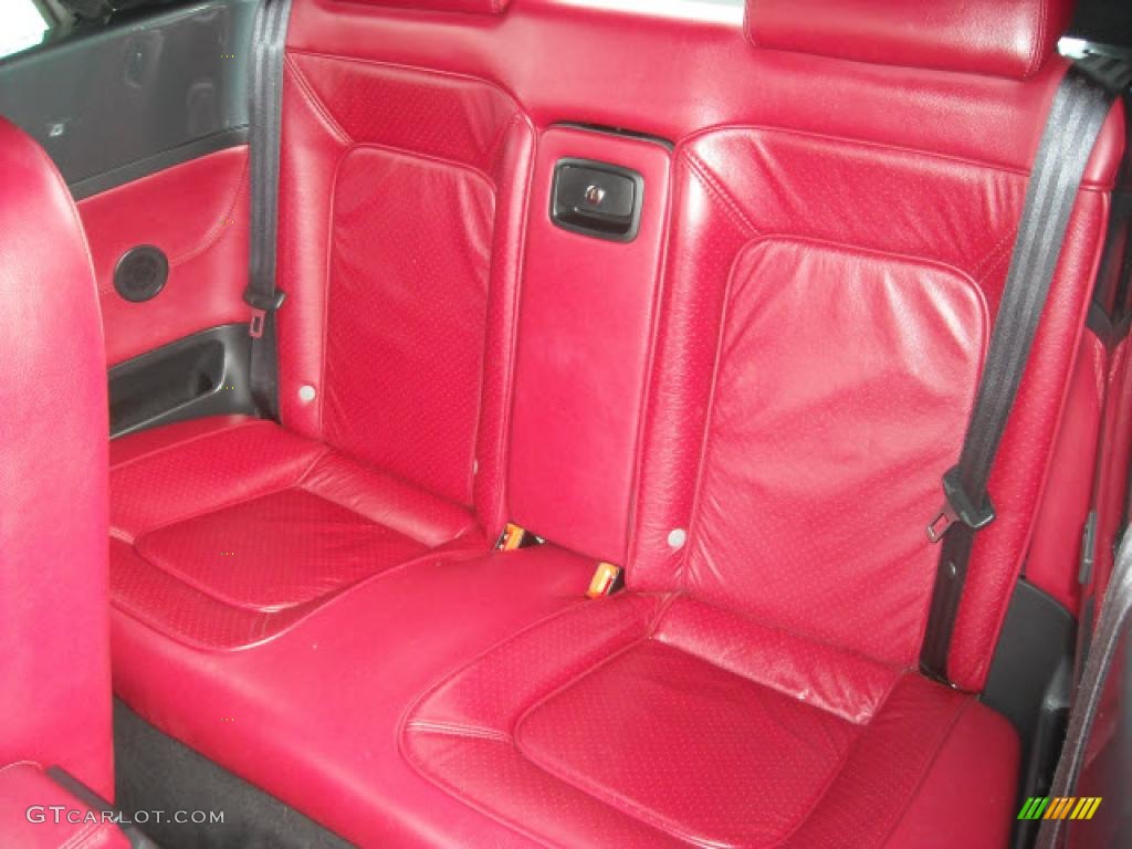 2005 New Beetle Dark Flint Edition Convertible - Platinum Grey Metallic / Bordeaux Red photo #11