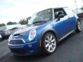 2006 Hyper Blue Metallic Mini Cooper S Hardtop  photo #2