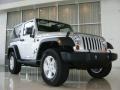 2009 Bright Silver Metallic Jeep Wrangler X 4x4  photo #1