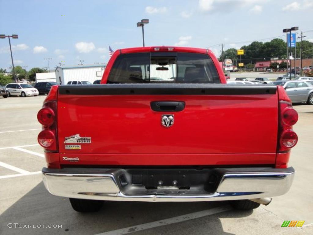 2008 Ram 1500 Big Horn Edition Quad Cab - Light Khaki Metallic / Khaki photo #5