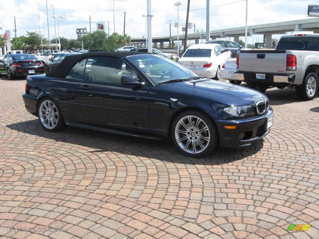 2006 3 Series 330i Convertible - Monaco Blue Metallic / Beige photo #14