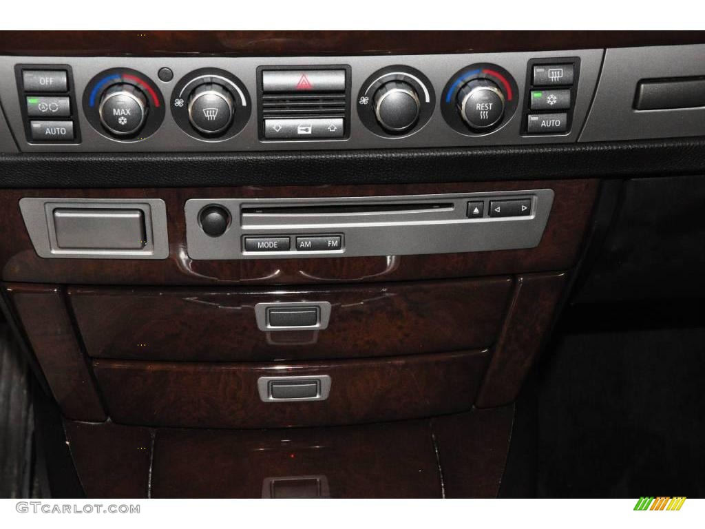 2006 7 Series 750i Sedan - Titanium Grey Metallic / Black/Black photo #8