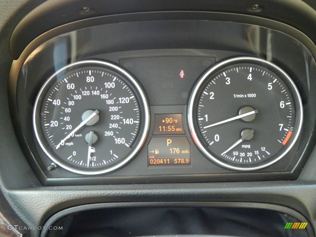 2008 3 Series 328i Sedan - Jet Black / Beige photo #22