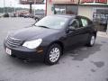 2007 Brilliant Black Crystal Pearl Chrysler Sebring Sedan  photo #1