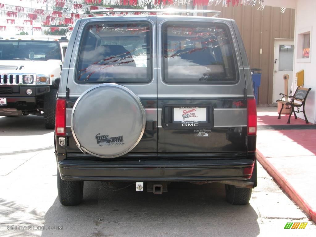 1988 Safari Conversion Van - Black/Gunmetal Gray / Gray photo #3