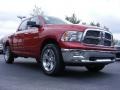 2009 Inferno Red Crystal Pearl Dodge Ram 1500 Big Horn Edition Crew Cab 4x4  photo #4