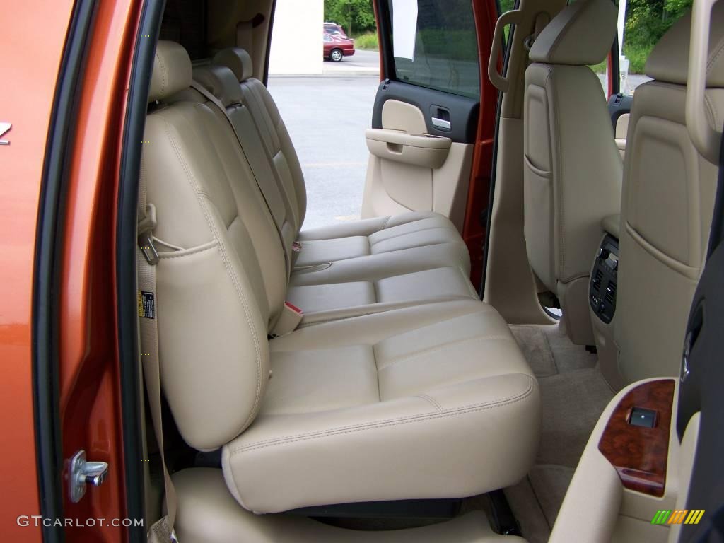 2007 Avalanche LTZ 4WD - Sunburst Orange Metallic / Ebony/Light Cashmere photo #16