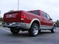 2009 Inferno Red Crystal Pearl Dodge Ram 1500 Laramie Crew Cab  photo #3