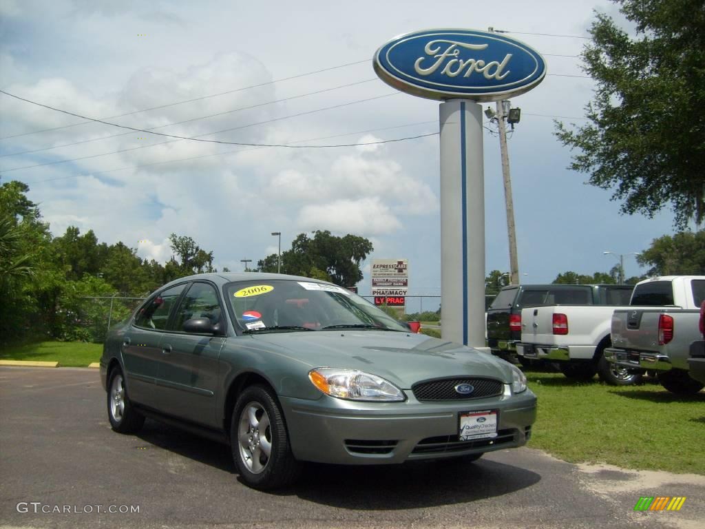 Light Tundra Metallic Ford Taurus