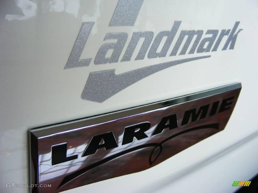 2009 Ram 1500 Laramie Crew Cab - Stone White / Light Pebble Beige/Bark Brown photo #7