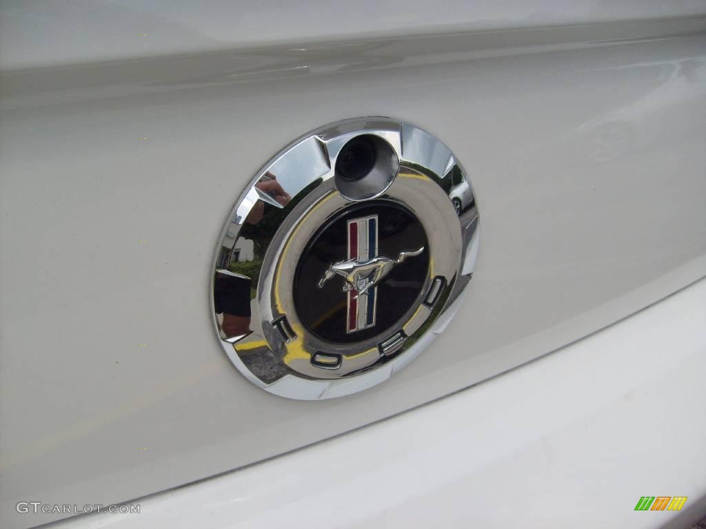 2007 Mustang V6 Premium Convertible - Performance White / Medium Parchment photo #14