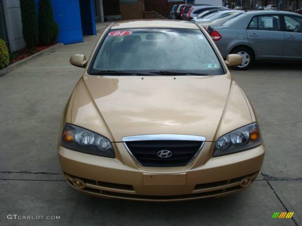 2004 Elantra GLS Sedan - Hazelnut / Beige photo #7
