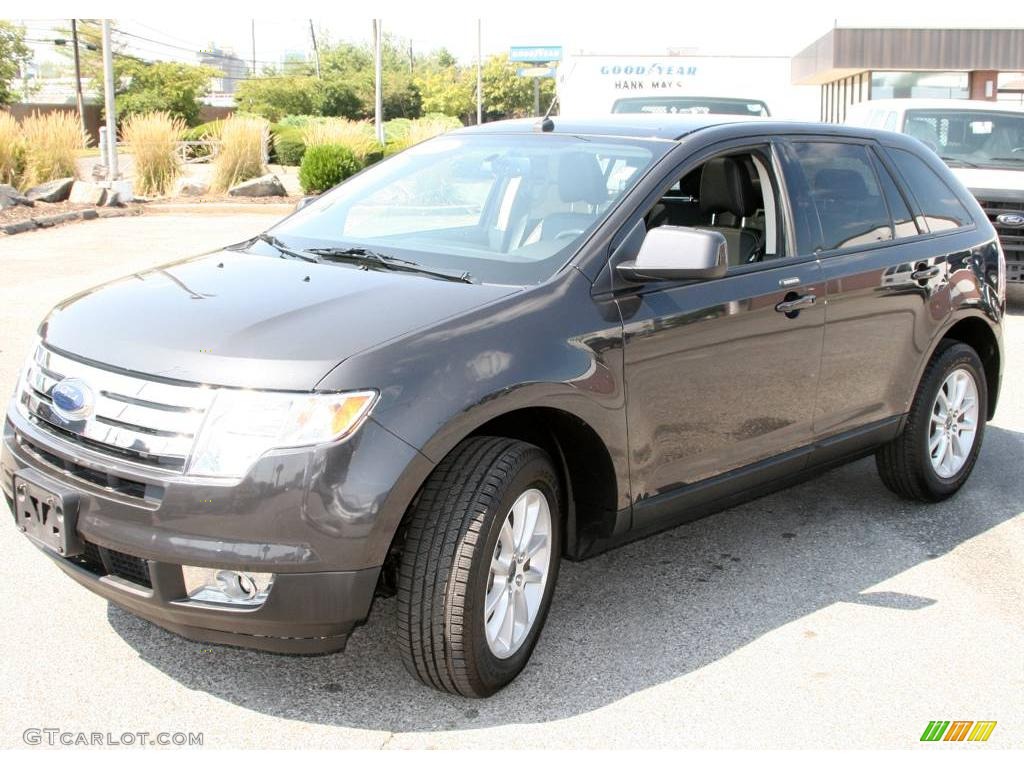 2007 Edge SEL Plus AWD - Carbon Metallic / Charcoal Black photo #1