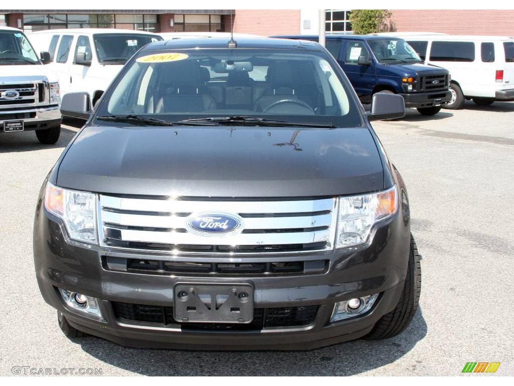 2007 Edge SEL Plus AWD - Carbon Metallic / Charcoal Black photo #2