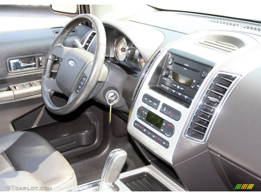 2007 Edge SEL Plus AWD - Carbon Metallic / Charcoal Black photo #8