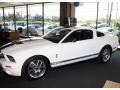 2008 Performance White Ford Mustang Shelby GT500 Coupe  photo #7