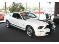 2008 Performance White Ford Mustang Shelby GT500 Coupe  photo #9