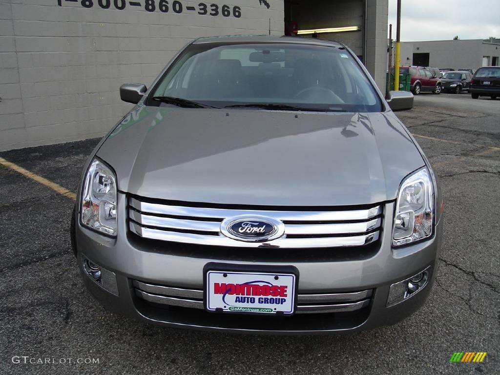 2008 Fusion SEL V6 - Vapor Silver Metallic / Charcoal Black photo #8