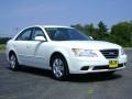 2009 Powder White Pearl Hyundai Sonata GLS  photo #9