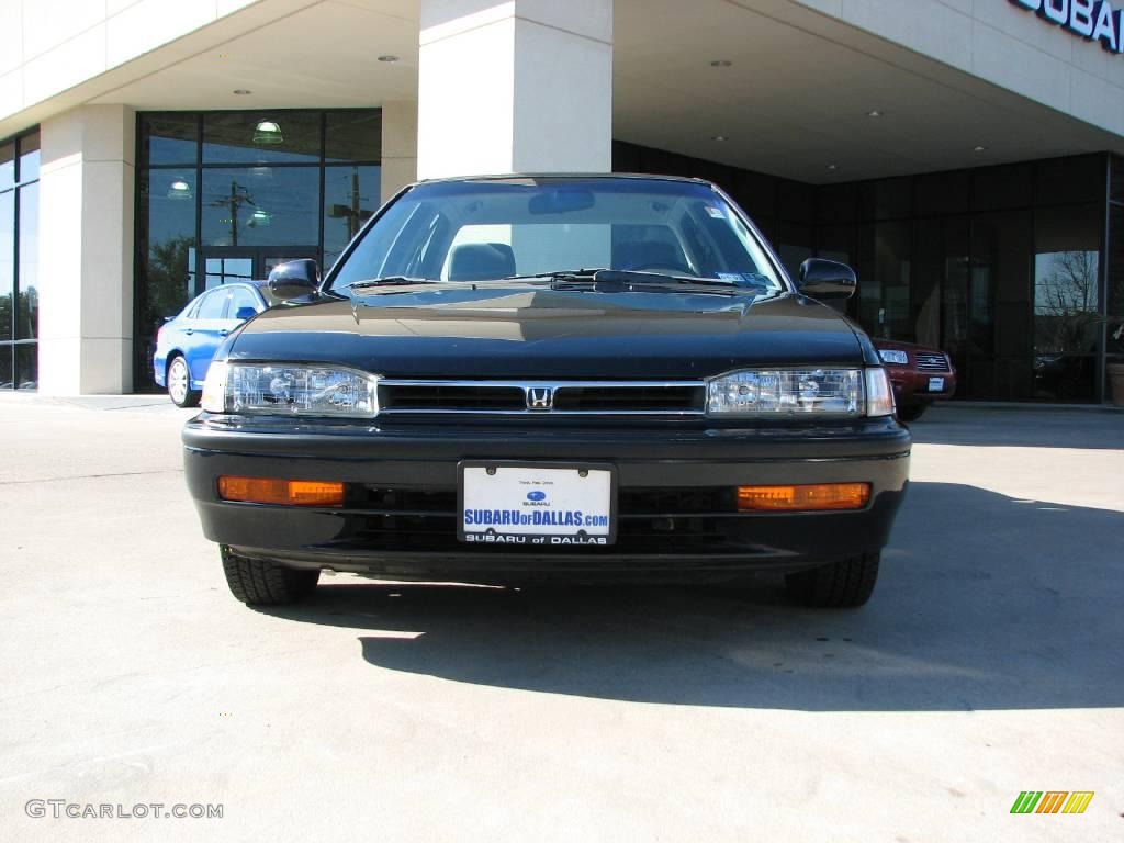 1992 Accord LX Sedan - Concord Blue Pearl / Gray photo #2