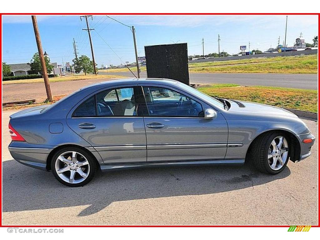 2007 C 230 Sport - Granite Grey Metallic / Black photo #6