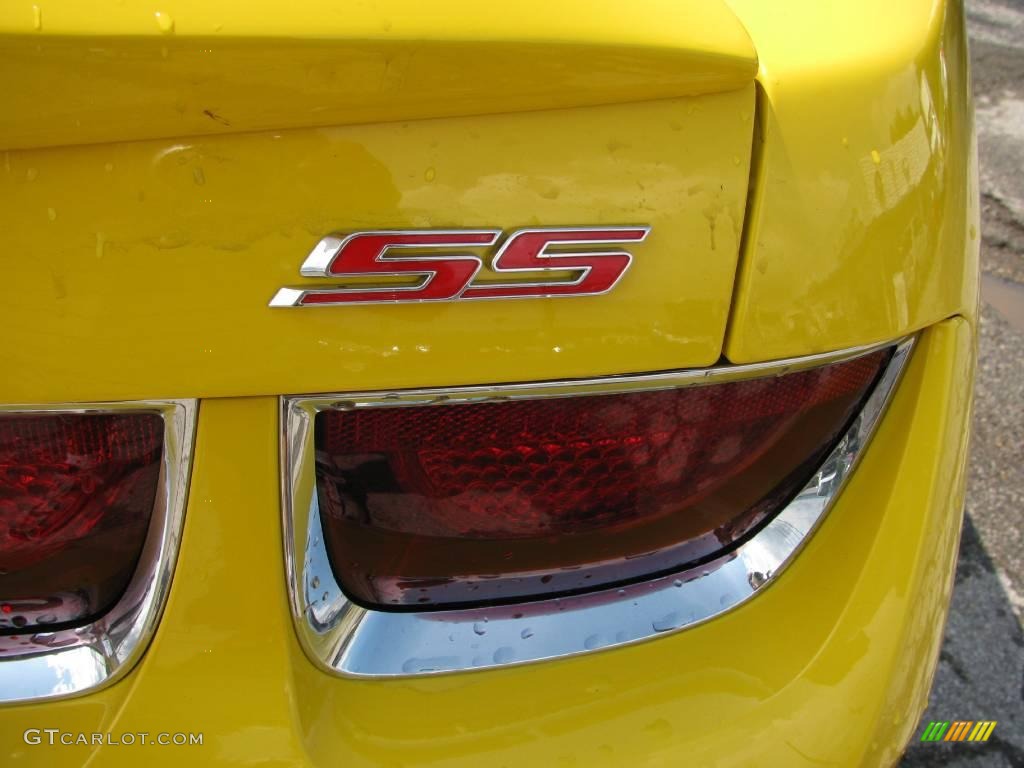 2010 Camaro SS Coupe - Rally Yellow / Black photo #18